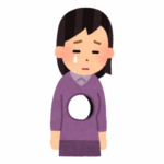 配偶者の不倫に落胆を隠せない妻の図